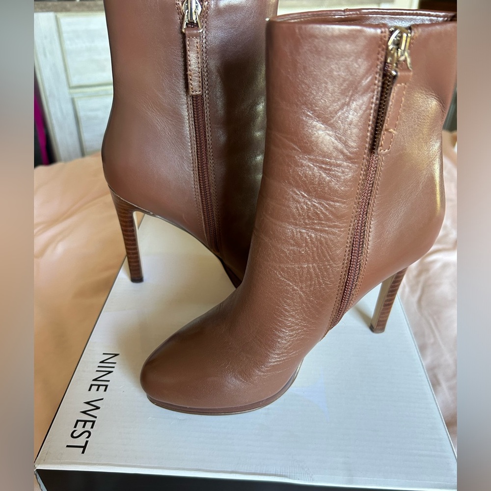 Nine West Quanette Platform Booties